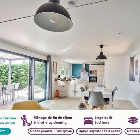 Chalet Pour 8 Dans Residence Avec Piscine Chauffee Brétignolles-sur-Mer Kültér fotó
