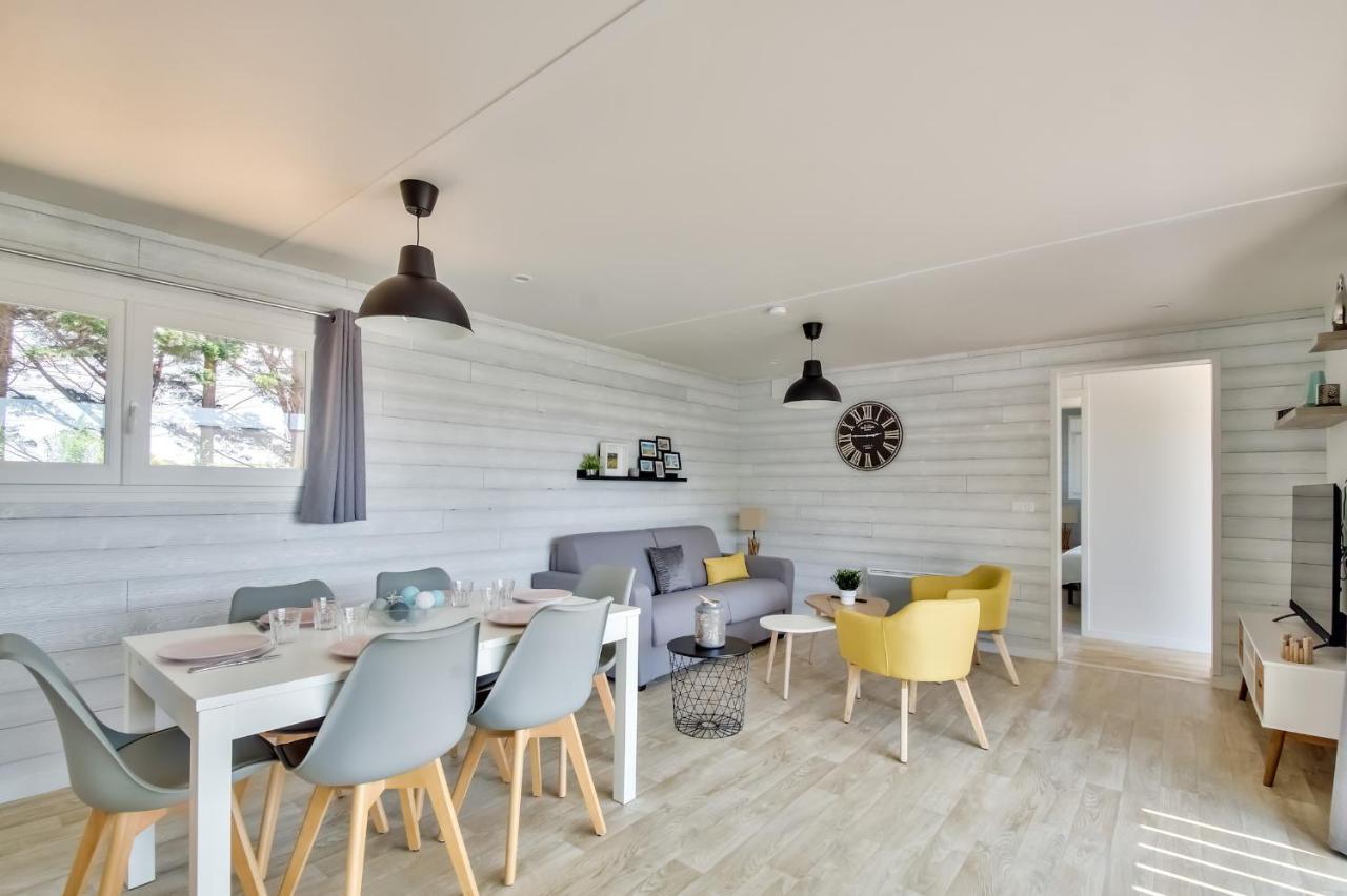Chalet Pour 8 Dans Residence Avec Piscine Chauffee Brétignolles-sur-Mer Kültér fotó