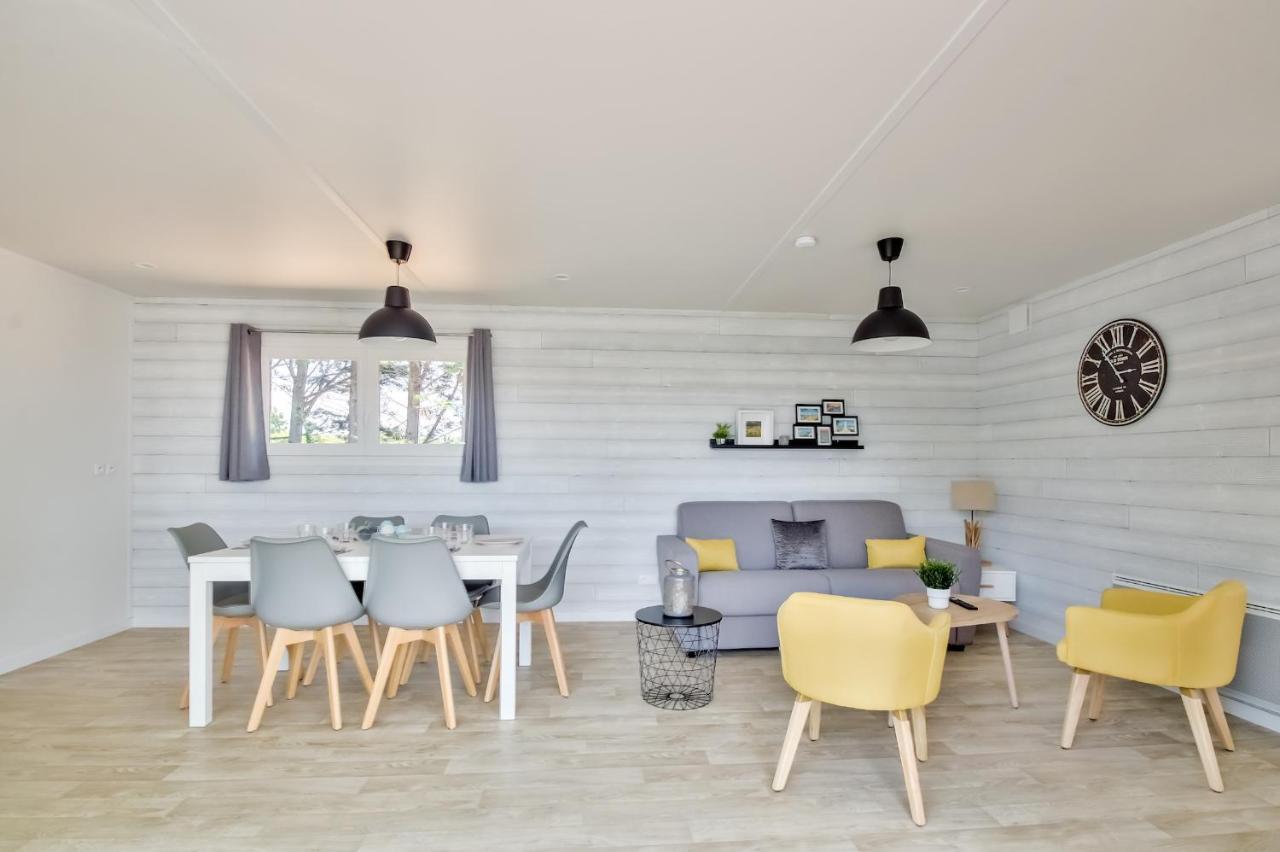 Chalet Pour 8 Dans Residence Avec Piscine Chauffee Brétignolles-sur-Mer Kültér fotó