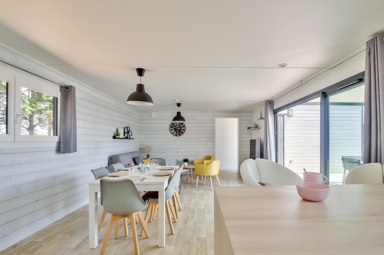 Chalet Pour 8 Dans Residence Avec Piscine Chauffee Brétignolles-sur-Mer Kültér fotó