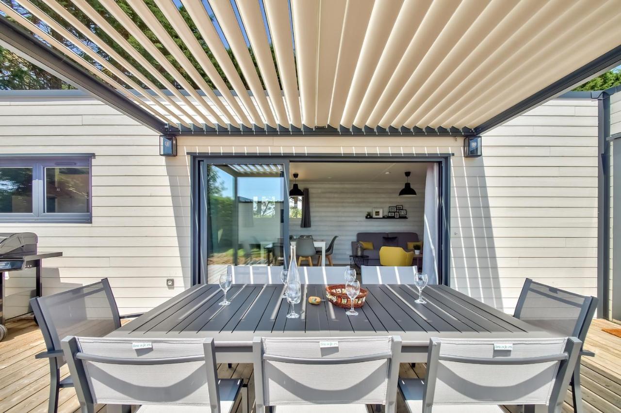Chalet Pour 8 Dans Residence Avec Piscine Chauffee Brétignolles-sur-Mer Kültér fotó