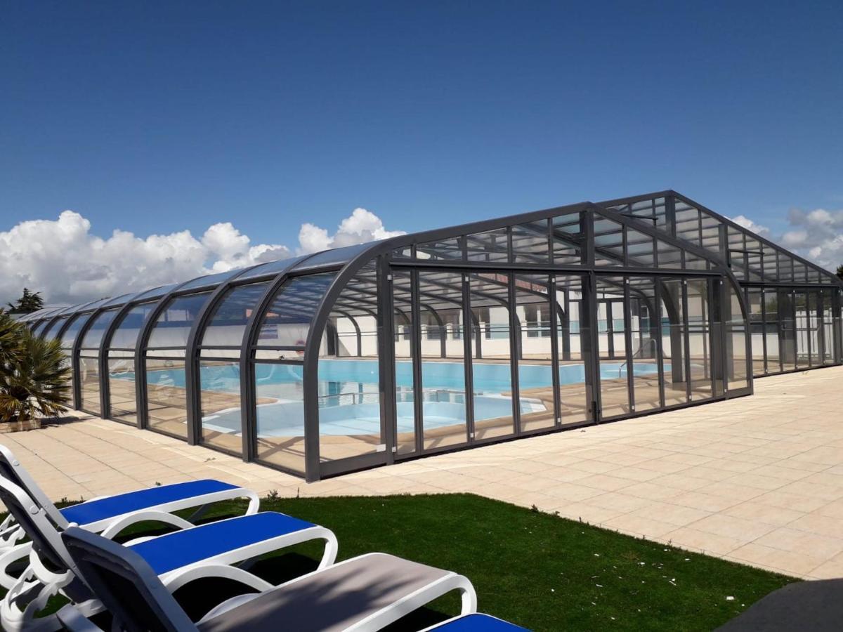 Chalet Pour 8 Dans Residence Avec Piscine Chauffee Brétignolles-sur-Mer Kültér fotó
